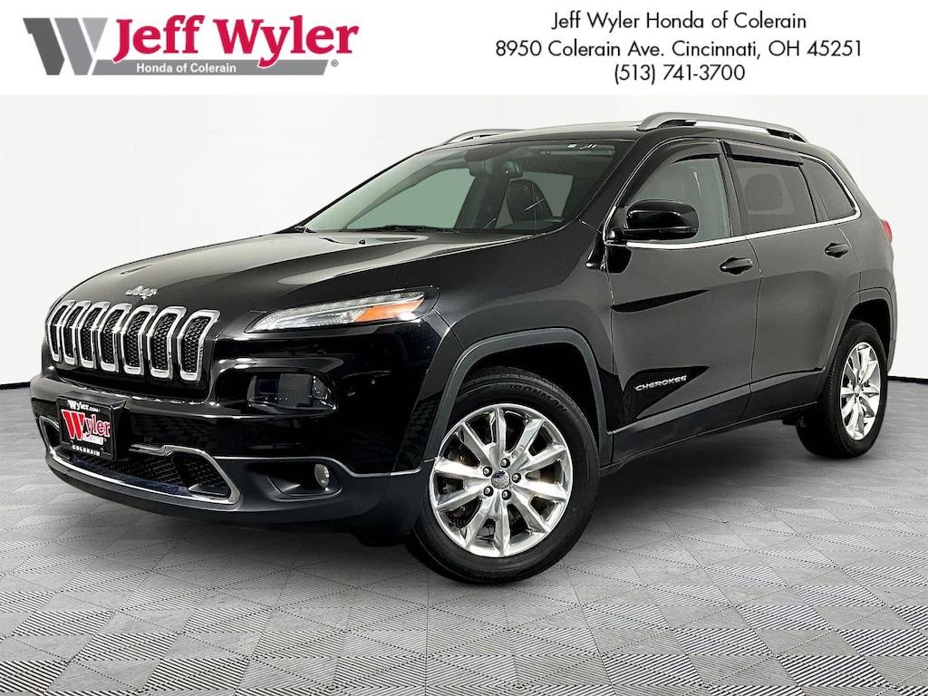 Used 2016 Jeep Cherokee 4WD 4dr Limited SUV