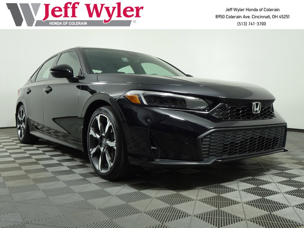 Certified 2025 Honda Civic Sedan Hybrid Sport Touring CVT Sedan