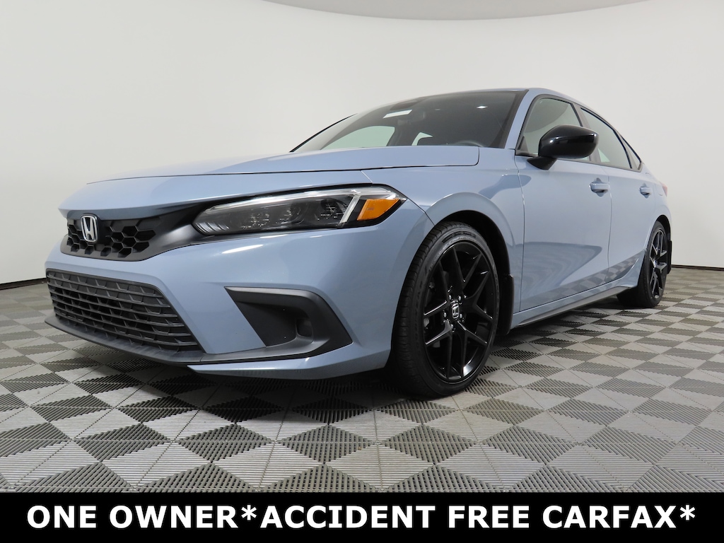 Certified 2022 Honda Civic Hatchback Sport CVT Hatchback