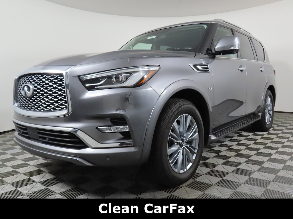 Used 2019 INFINITI QX80 LUXE AWD SUV