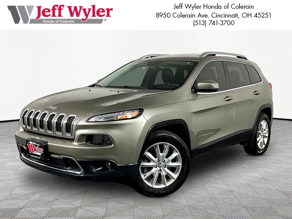 Used 2017 Jeep Cherokee Limited 4x4 SUV