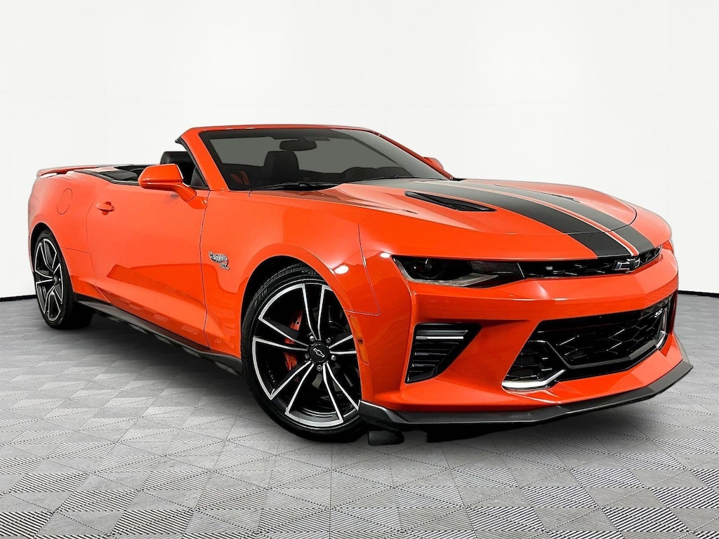 Used 2018 Chevrolet Camaro 2dr Conv 2SS Convertible