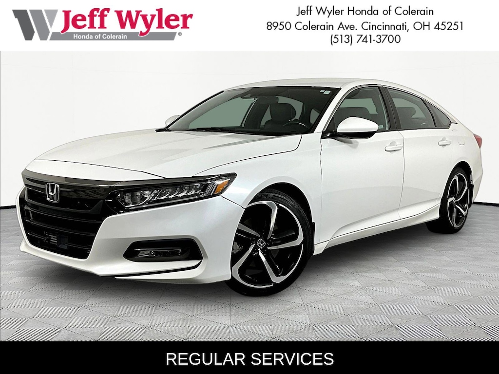 Certified 2020 Honda Accord Sedan Sport 1.5T CVT Sedan