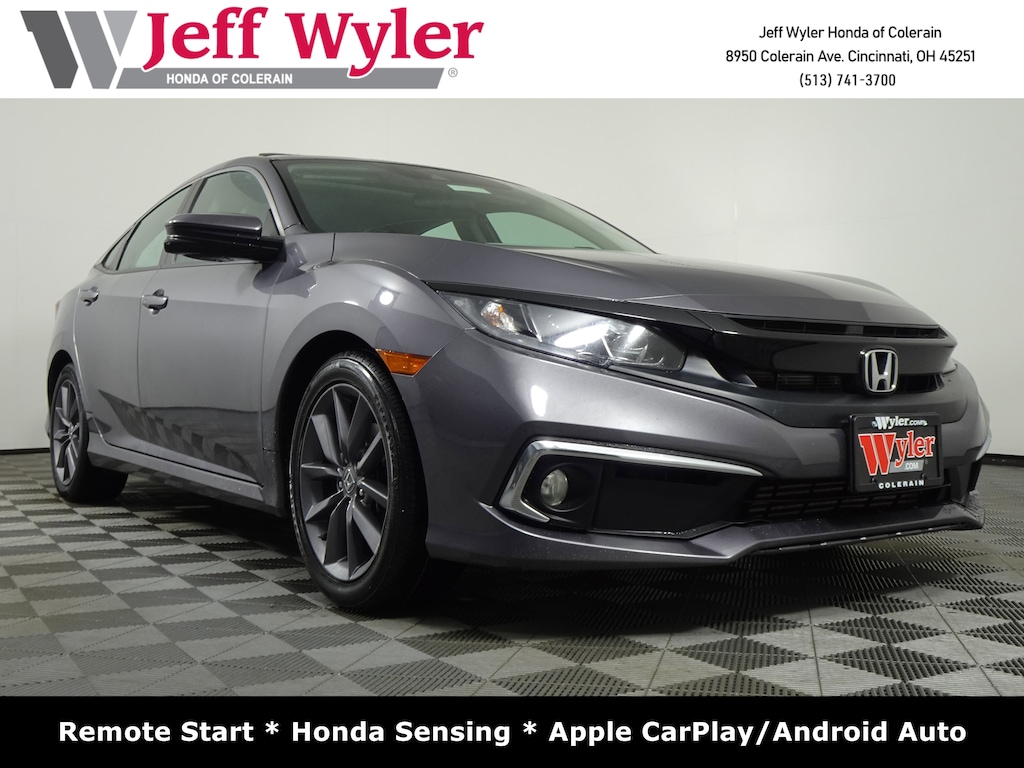 Certified 2019 Honda Civic Sedan EX CVT Sedan