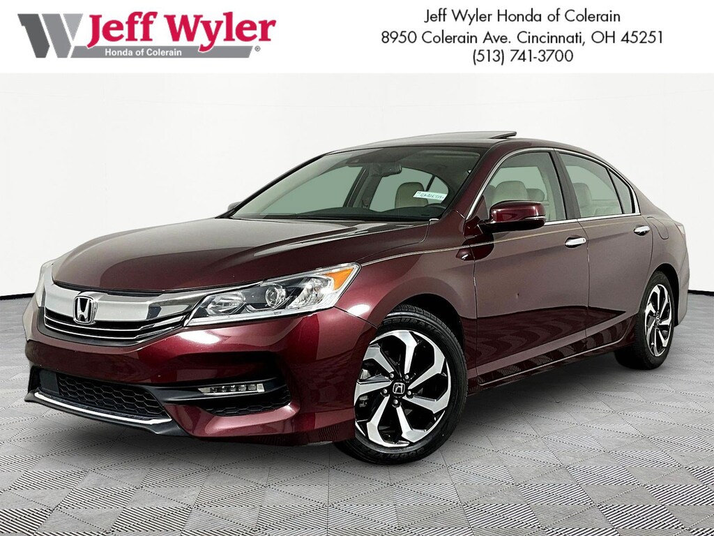 Used 2016 Honda Accord Sedan 4dr V6 Auto EX-L w/Navi & Honda Sensing Sedan