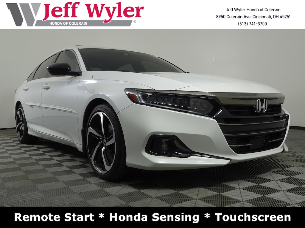 Certified 2022 Honda Accord Sedan Sport 2.0T Auto Sedan