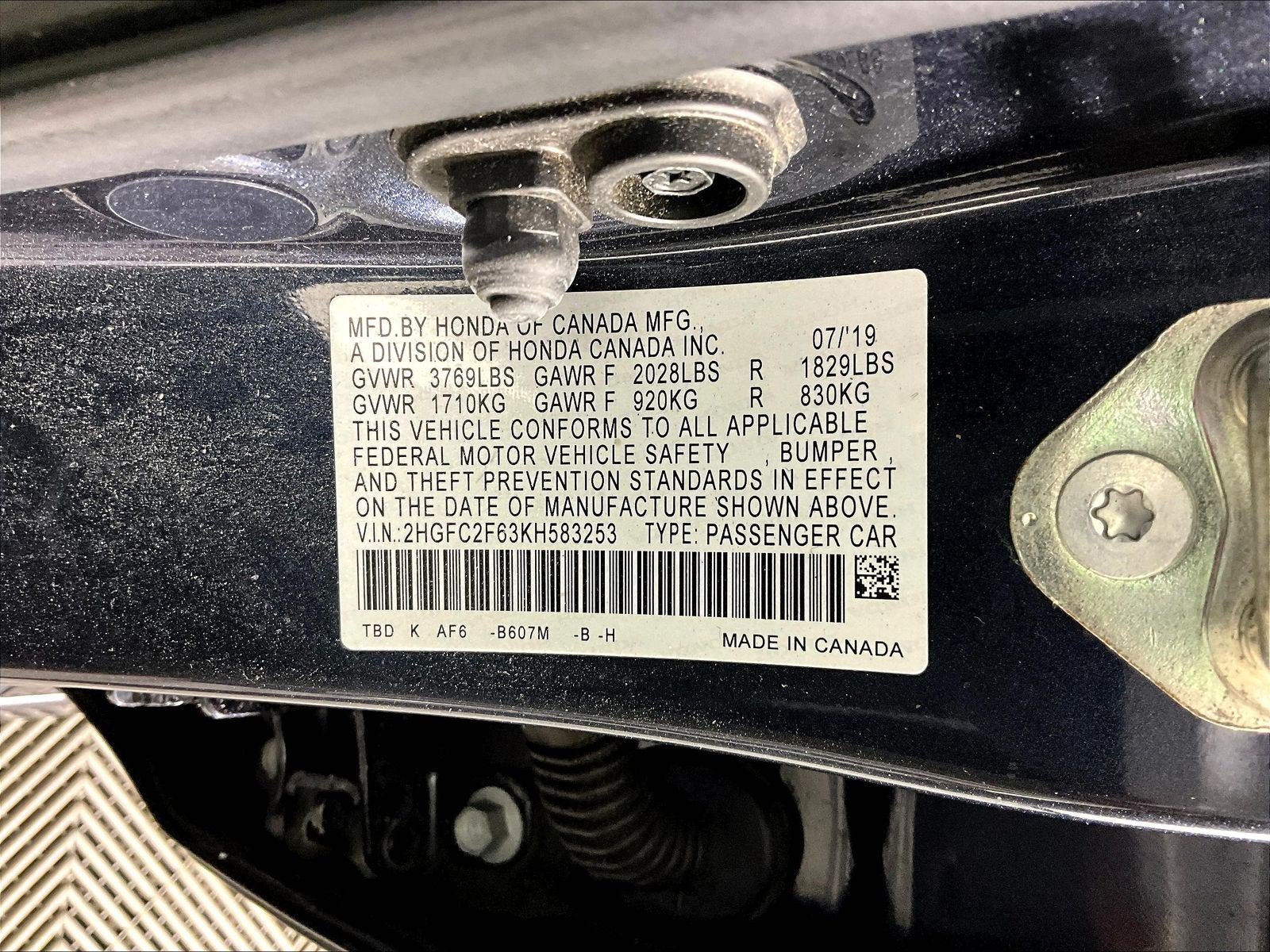 2019 Honda Civic LX - Photo 22