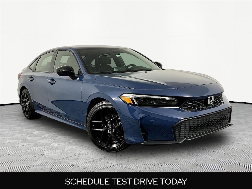 Certified 2025 Honda Civic Sedan Sport CVT Sedan