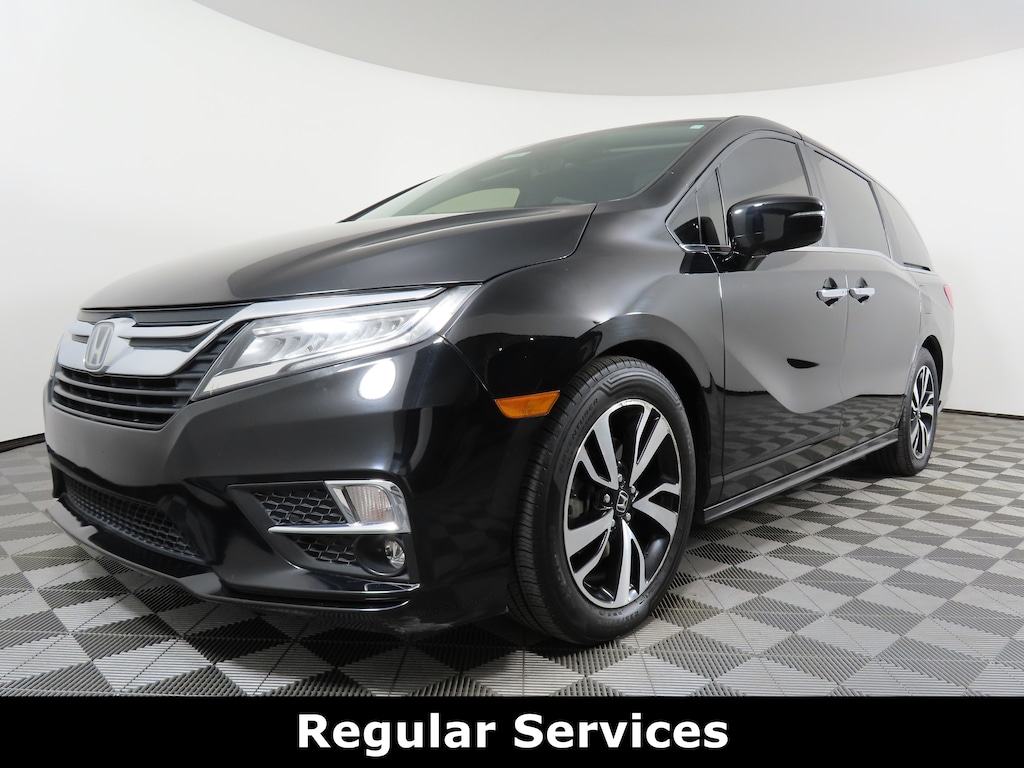 Certified 2019 Honda Odyssey Elite Auto Van