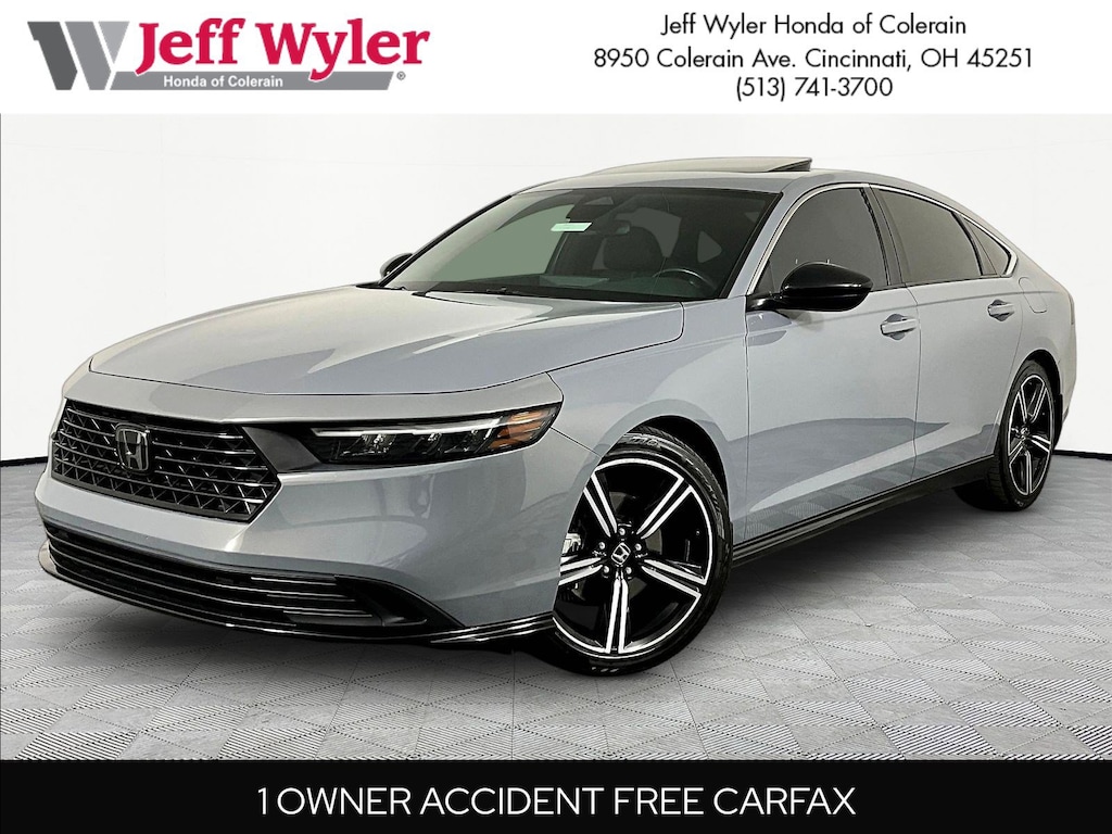Certified 2023 Honda Accord Hybrid Sport Sedan w/o BSI Sedan