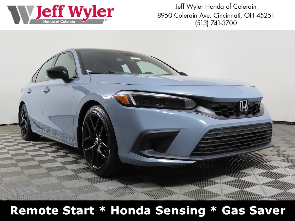 Certified 2022 Honda Civic Hatchback Sport CVT Hatchback
