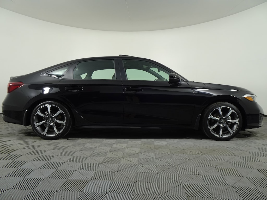 Certified 2025 Honda Civic Sedan Hybrid Sport Touring CVT Sedan