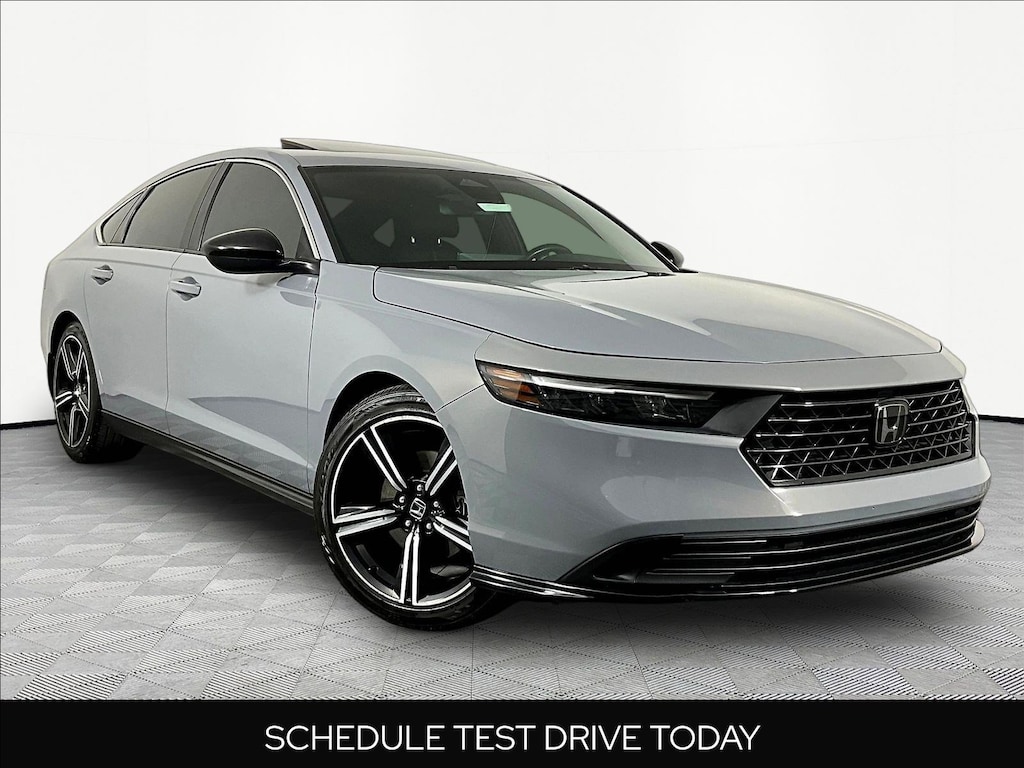 Certified 2023 Honda Accord Hybrid Sport Sedan w/o BSI Sedan