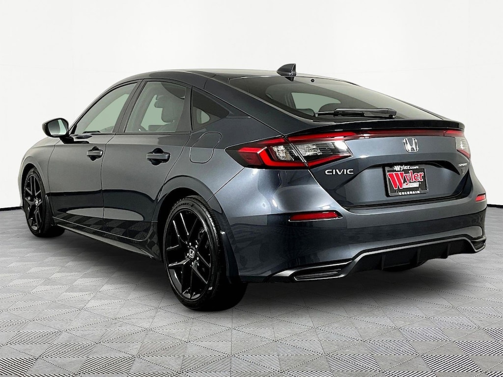 Certified 2025 Honda Civic Hatchback Sport CVT Hatchback