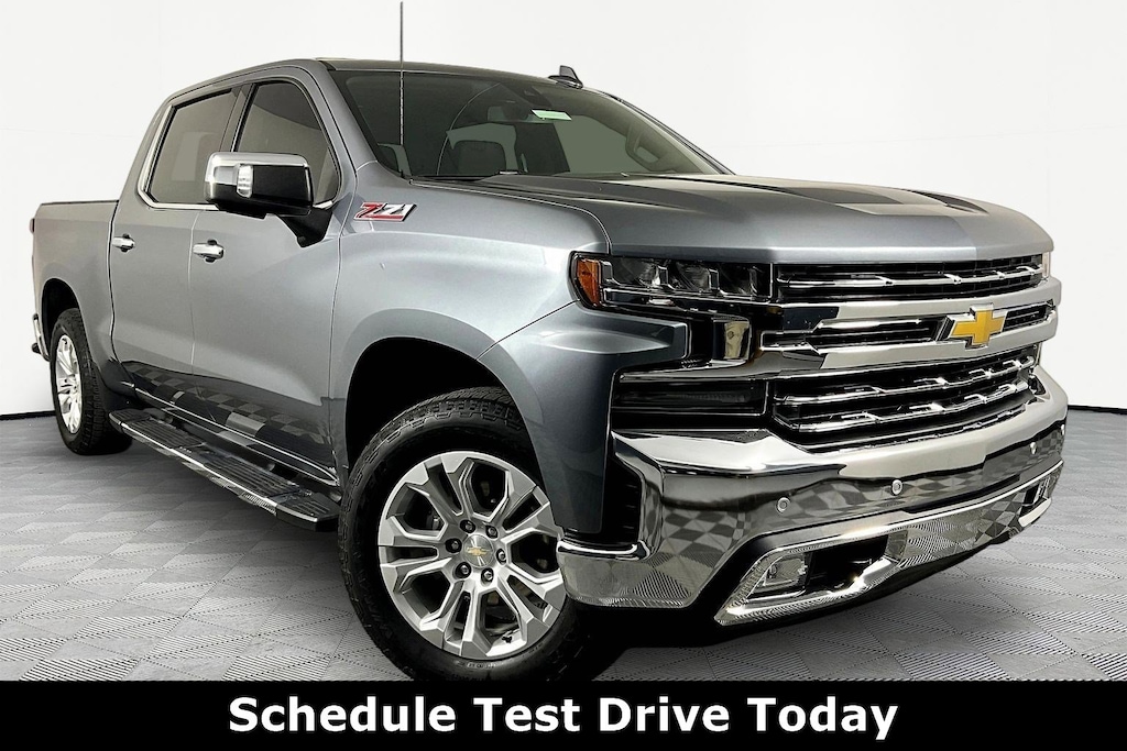 Used 2021 Chevrolet Silverado 1500 4WD Crew Cab 147 LTZ Truck Crew Cab