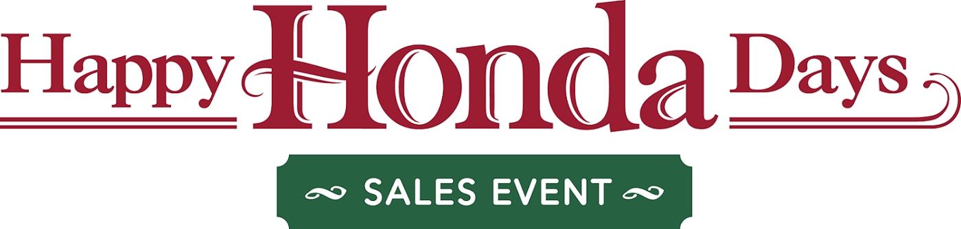 The Happy Honda Days Sales Event is Happening Now!