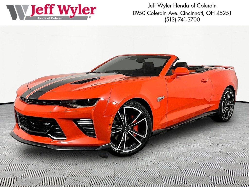 Used 2018 Chevrolet Camaro 2dr Conv 2SS Convertible