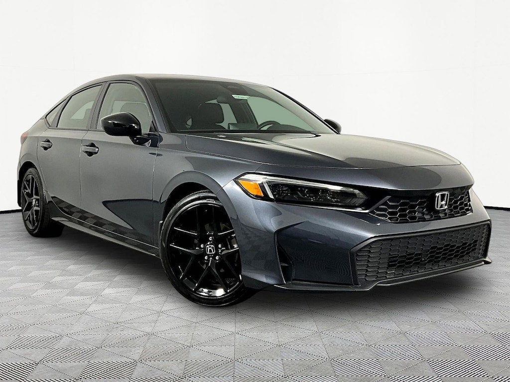 Certified 2025 Honda Civic Hatchback Sport CVT Hatchback