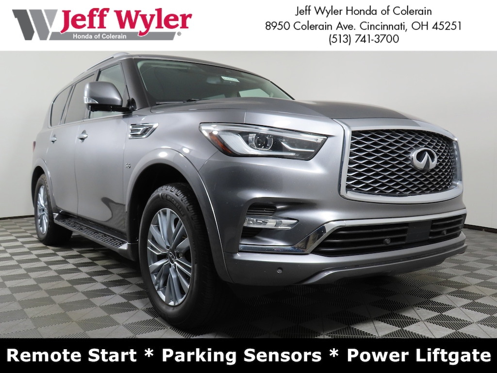 Used 2019 INFINITI QX80 LUXE AWD SUV