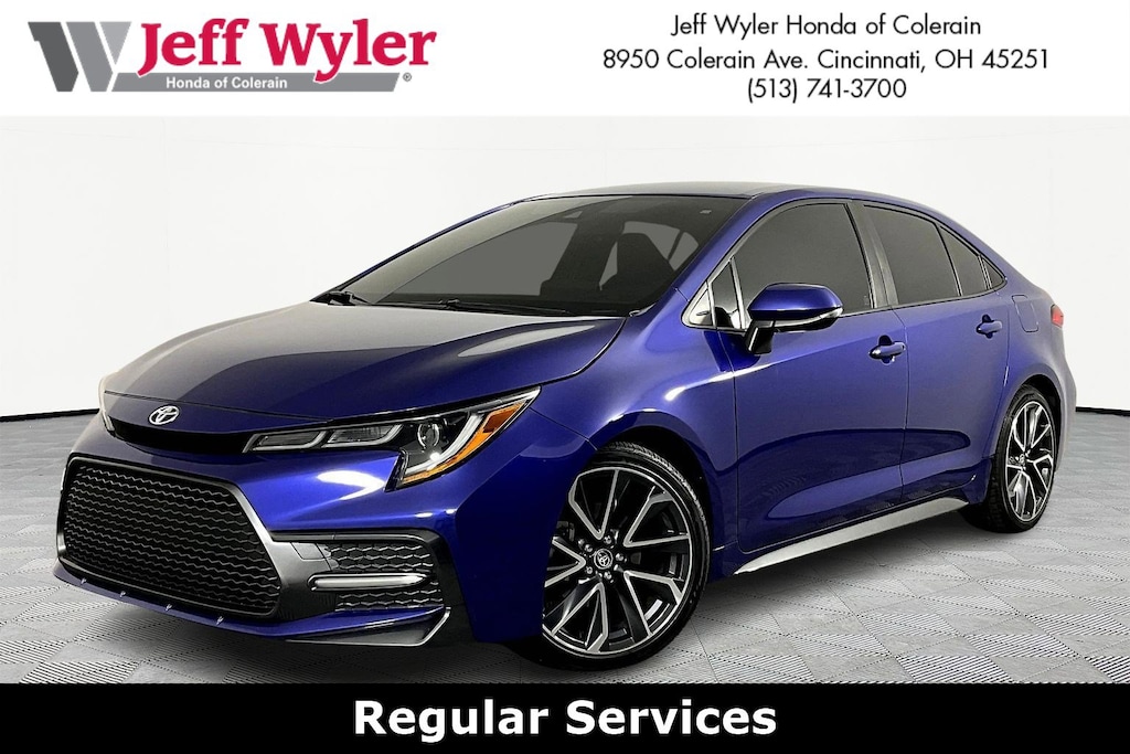 Used 2020 Toyota Corolla SE CVT Sedan