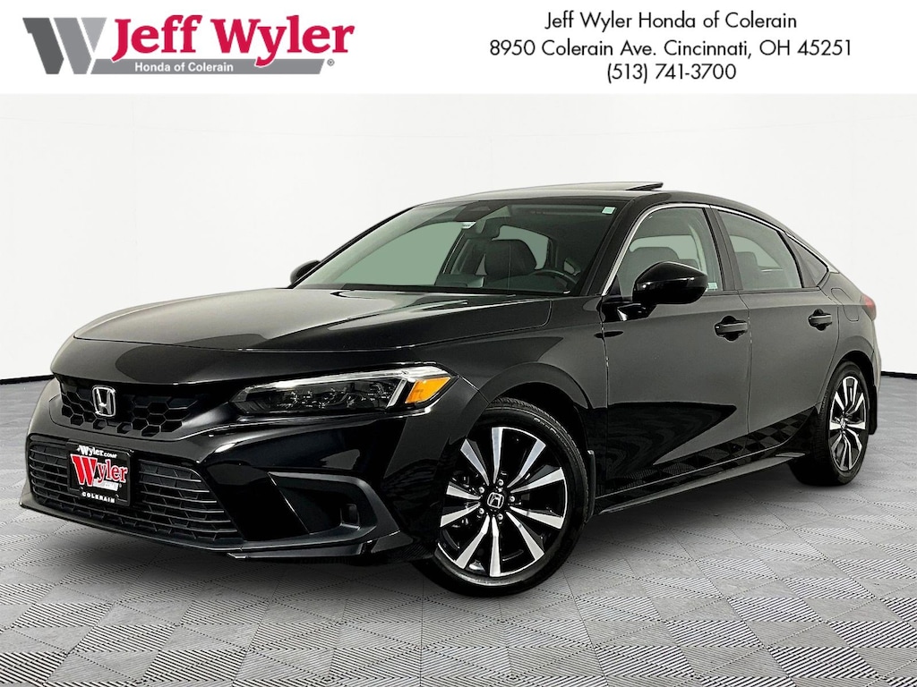 Certified 2024 Honda Civic Hatchback EX-L CVT Hatchback