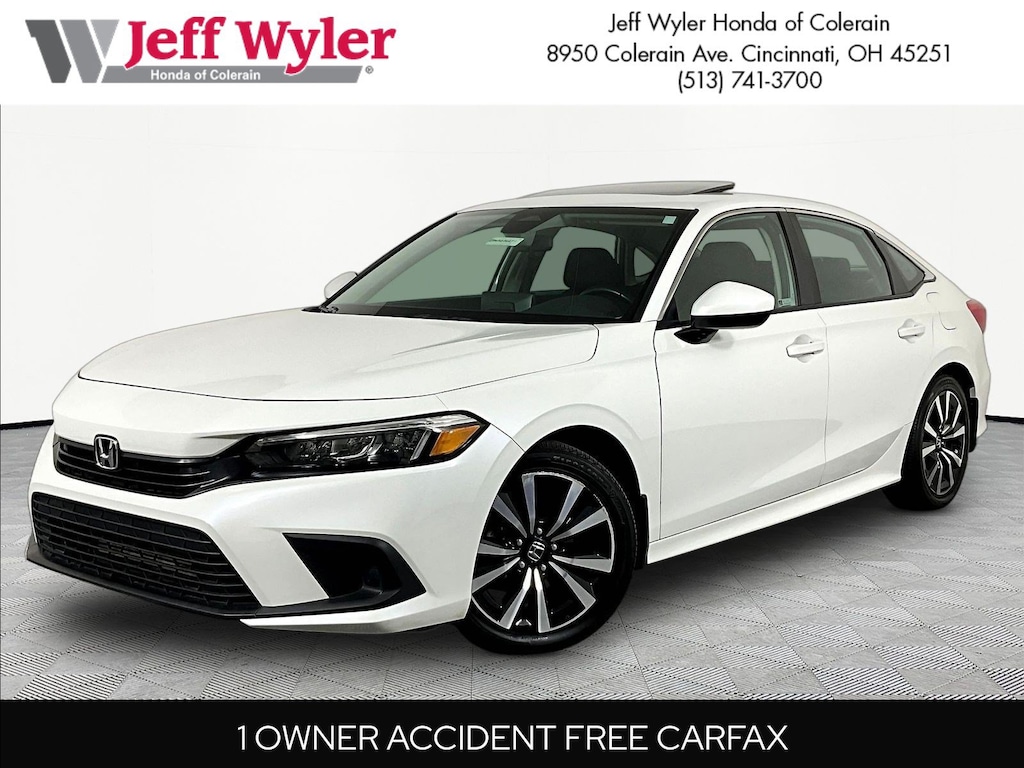 Certified 2023 Honda Civic Sedan EX CVT w/o BSI Sedan