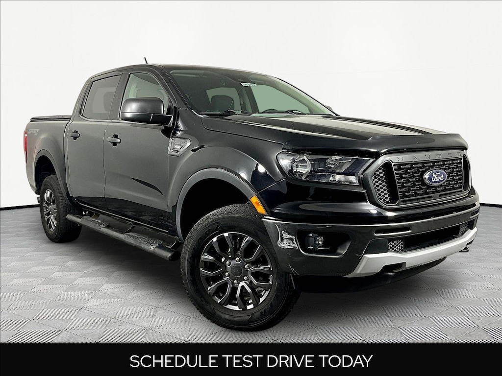 Used 2021 Ford Ranger XLT 4WD SuperCrew 5 Box Truck SuperCrew