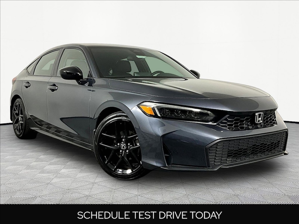 Certified 2025 Honda Civic Hatchback Sport CVT Hatchback