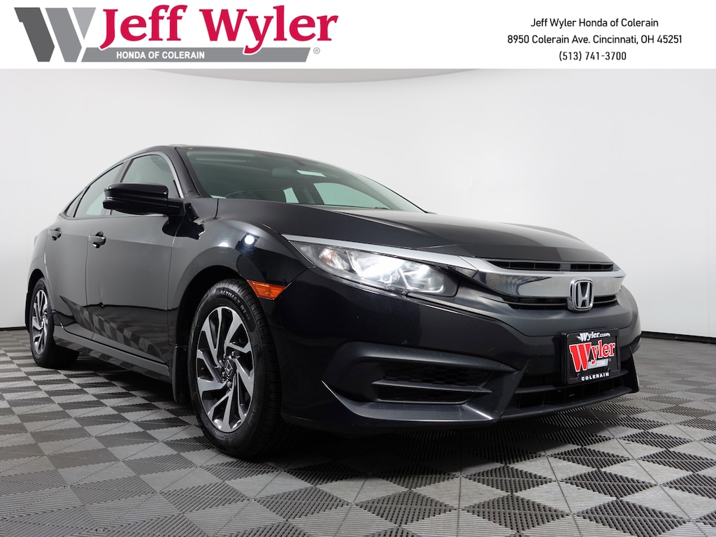 Used 2017 Honda Civic Sedan EX CVT Sedan
