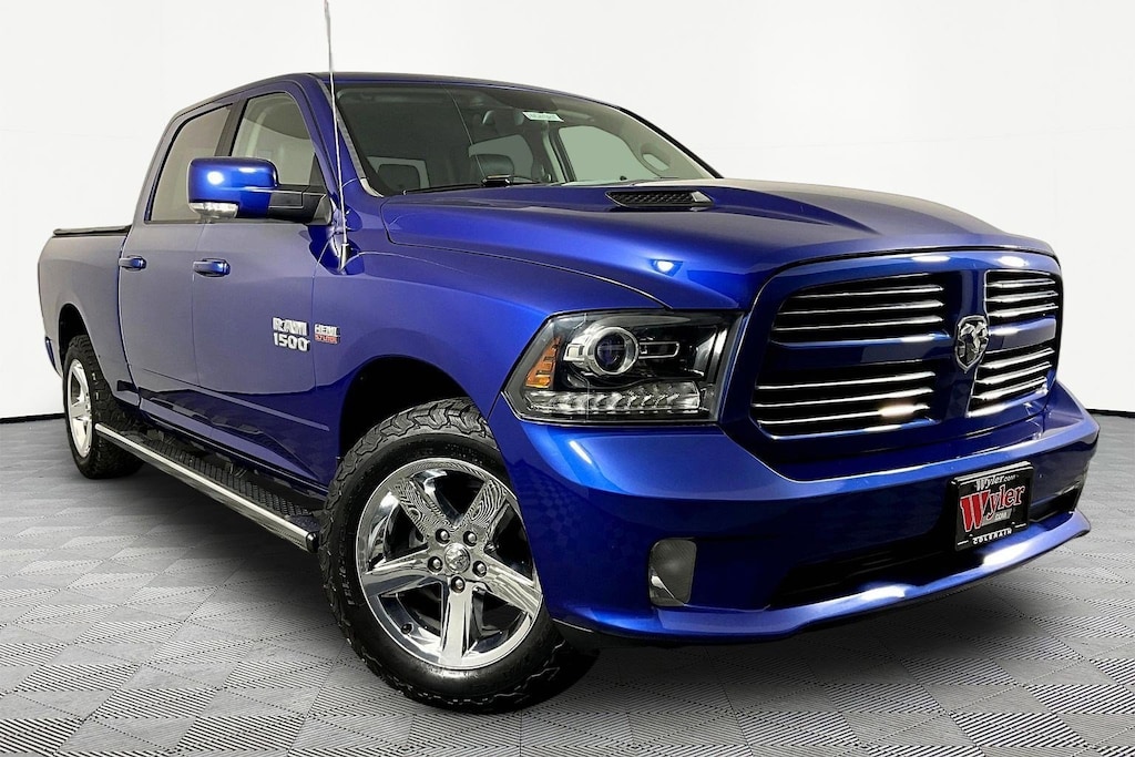 Used 2017 Ram 1500 Sport 4x4 Crew Cab 64 Box Truck Crew Cab