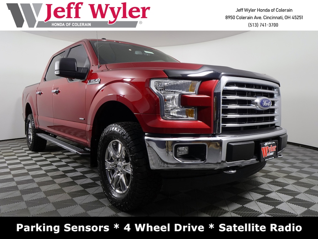 Used 2017 Ford F-150 XLT 4WD SuperCrew 5.5 Box Truck SuperCrew Cab