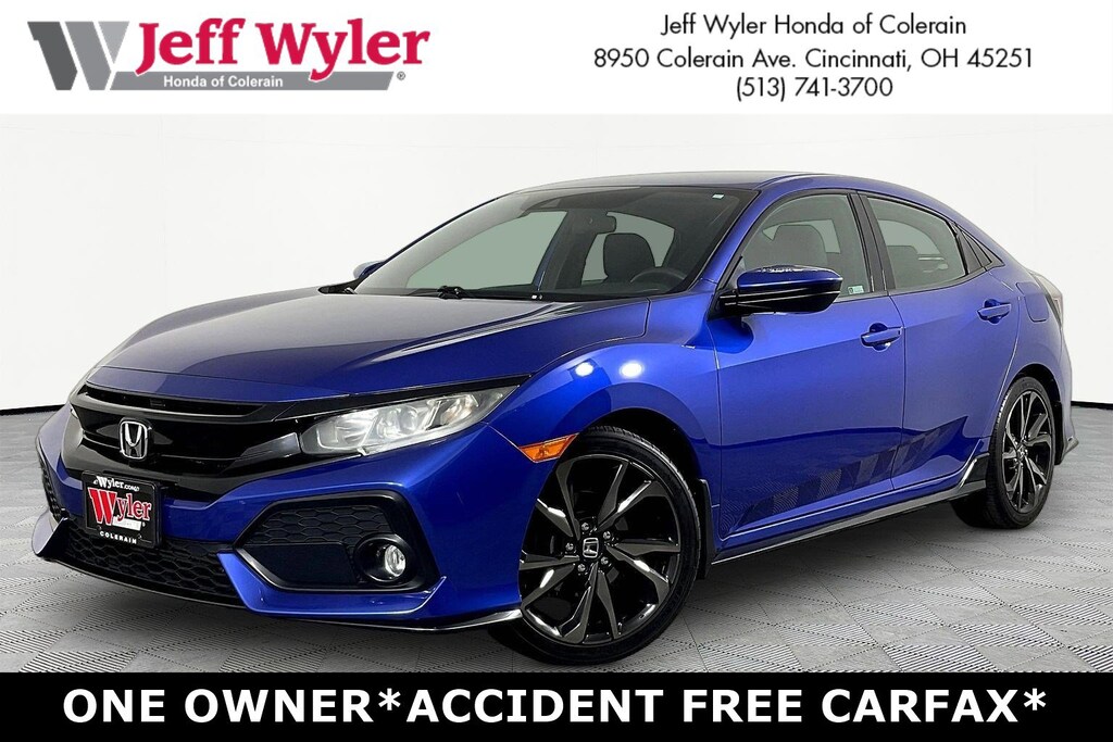 Used 2019 Honda Civic Hatchback Sport Manual Hatchback