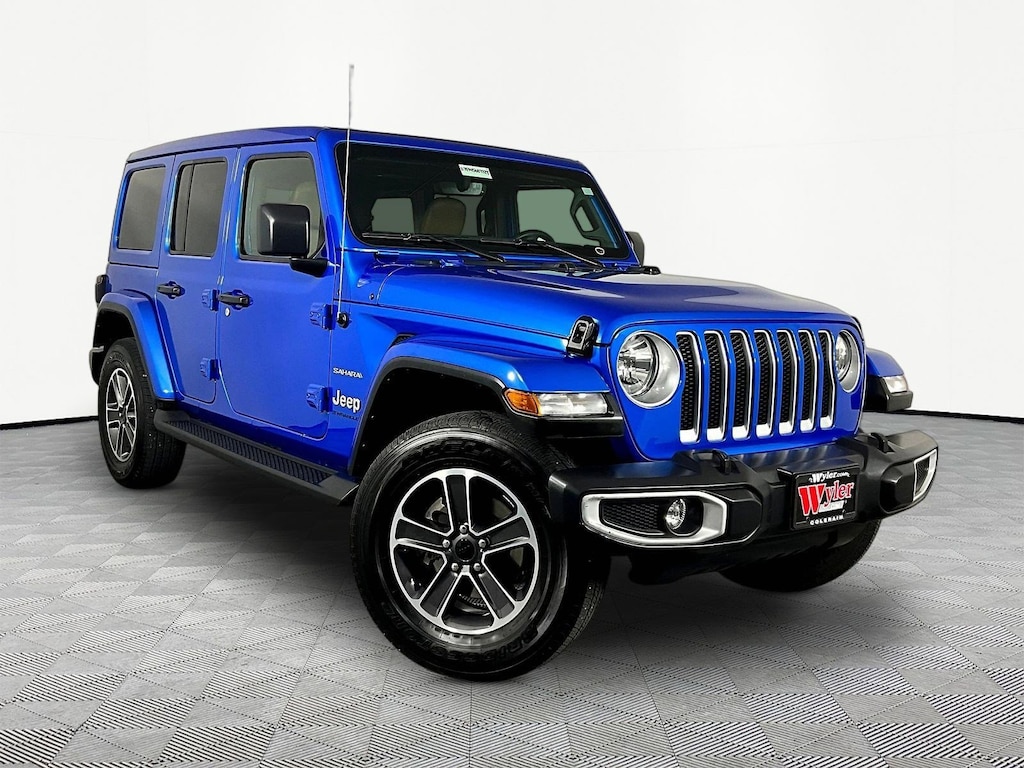 Used 2023 Jeep Wrangler Sahara 4 Door 4x4 SUV