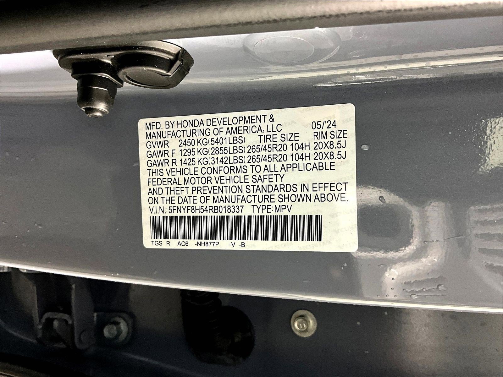 2024 Honda Passport EX-L - Photo 19