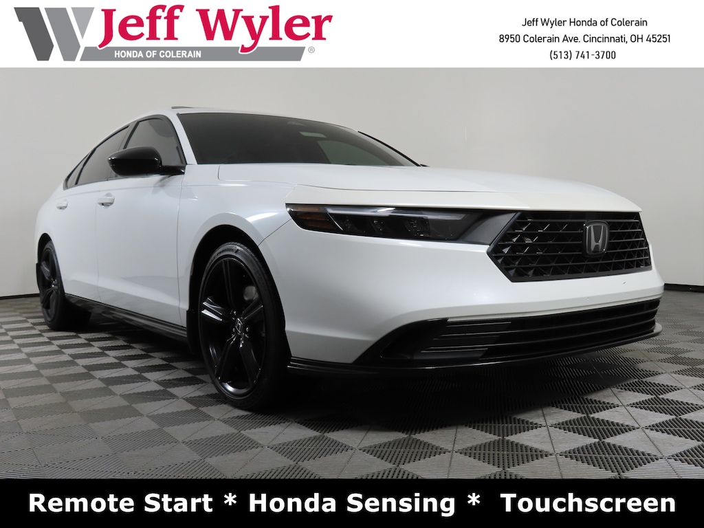 Certified 2023 Honda Accord Hybrid Sport-L Sedan w/o BSI Sedan