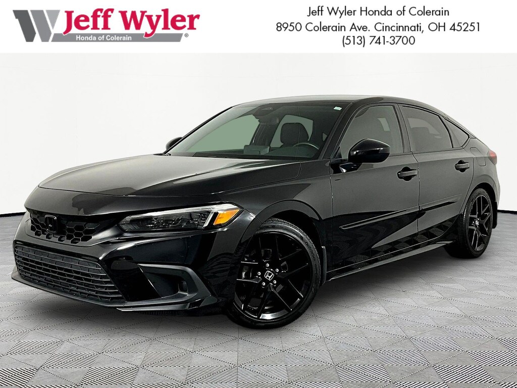 Certified 2022 Honda Civic Hatchback Sport CVT Hatchback
