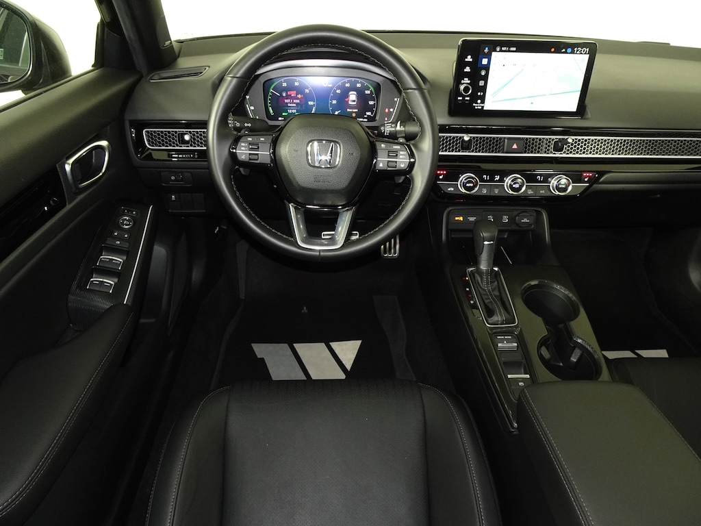 Certified 2025 Honda Civic Sedan Hybrid Sport Touring CVT Sedan
