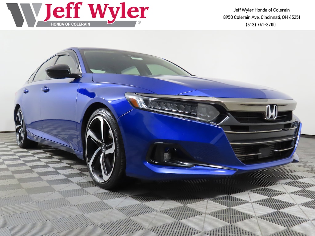 Used 2021 Honda Accord Sedan Sport SE 1.5T CVT Sedan