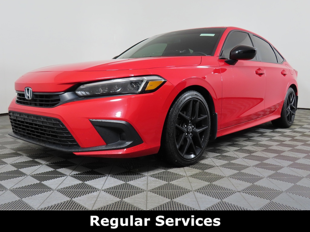 Certified 2022 Honda Civic Sedan Sport CVT Sedan