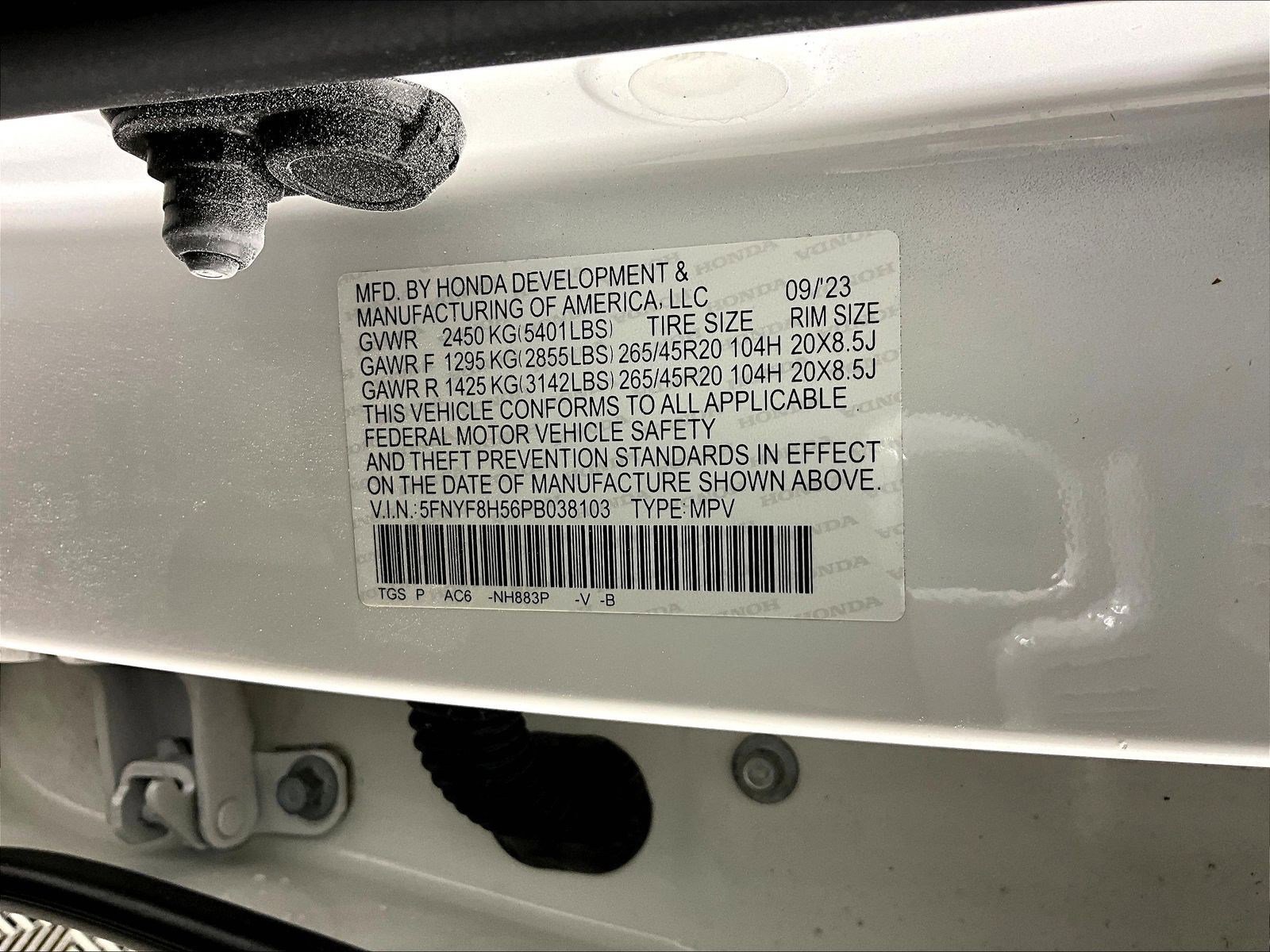 2023 Honda Passport EX-L - Photo 19