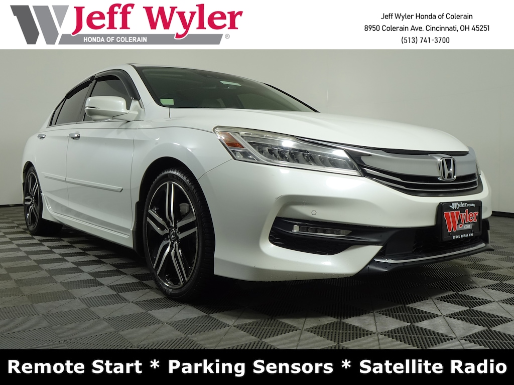 Certified 2016 Honda Accord Sedan 4dr V6 Auto Touring Sedan
