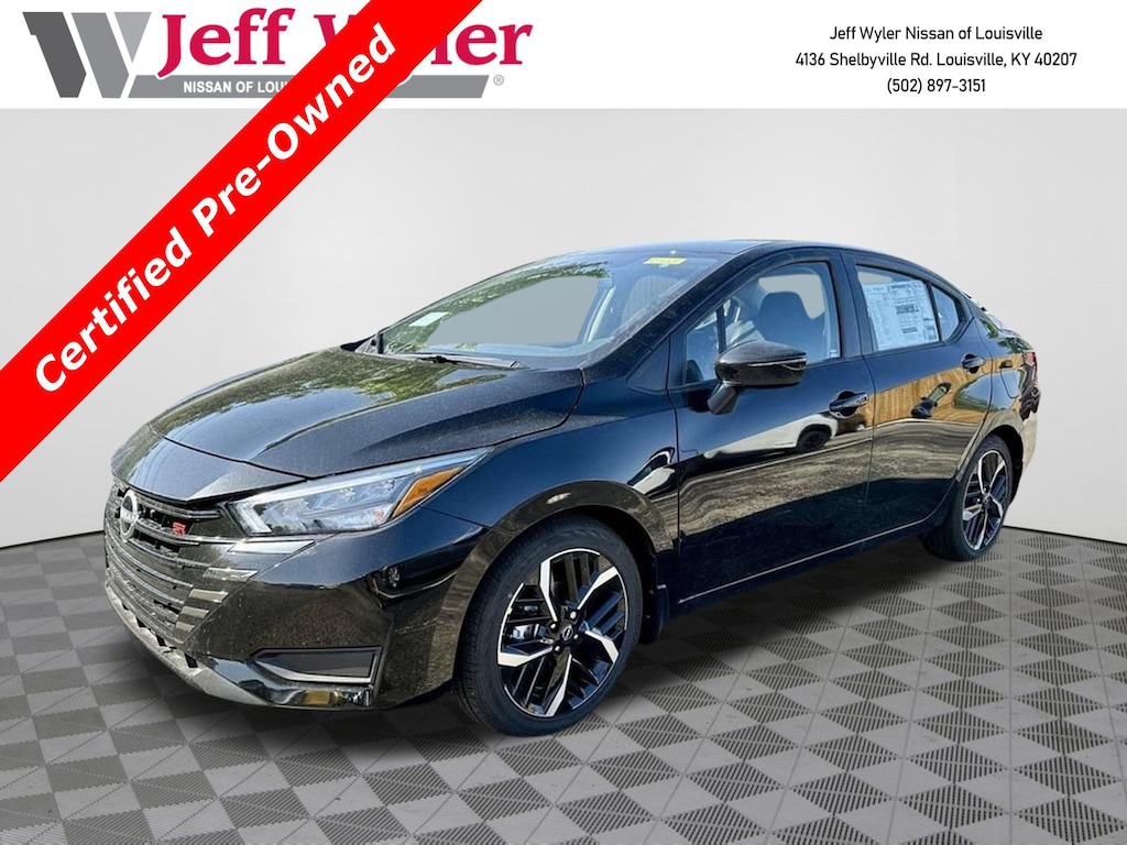 Certified 2025 Nissan Versa SR CVT Sedan