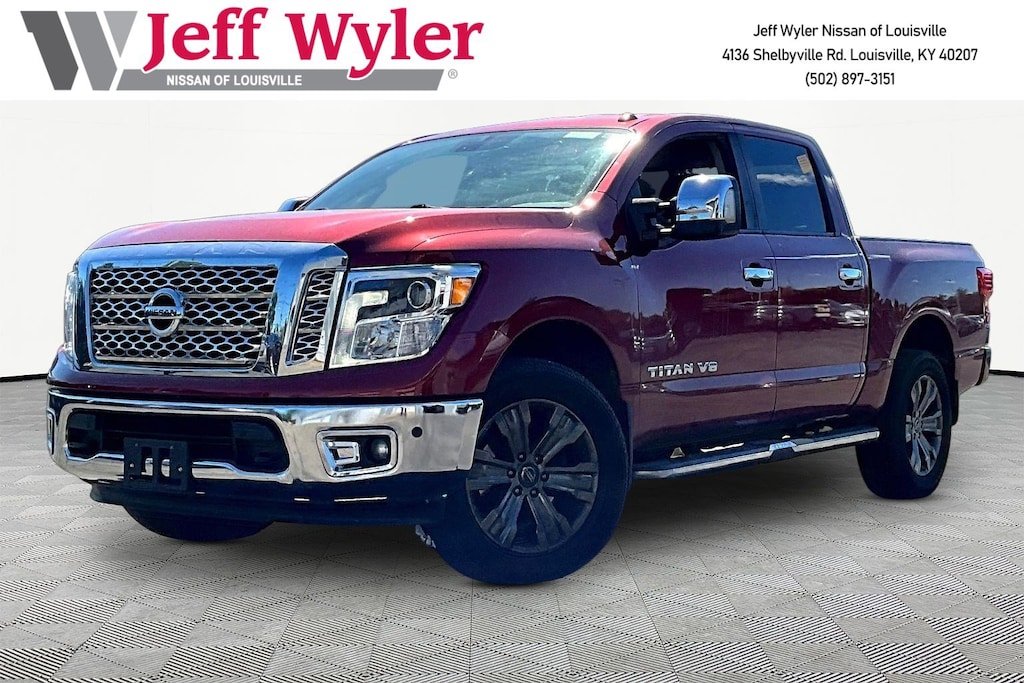Used 2019 Nissan Titan 4x4 Crew Cab SL Truck Crew Cab
