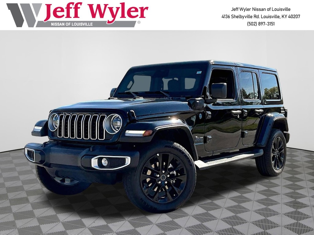 Used 2025 Jeep Wrangler 4xe Sahara 4x4 SUV