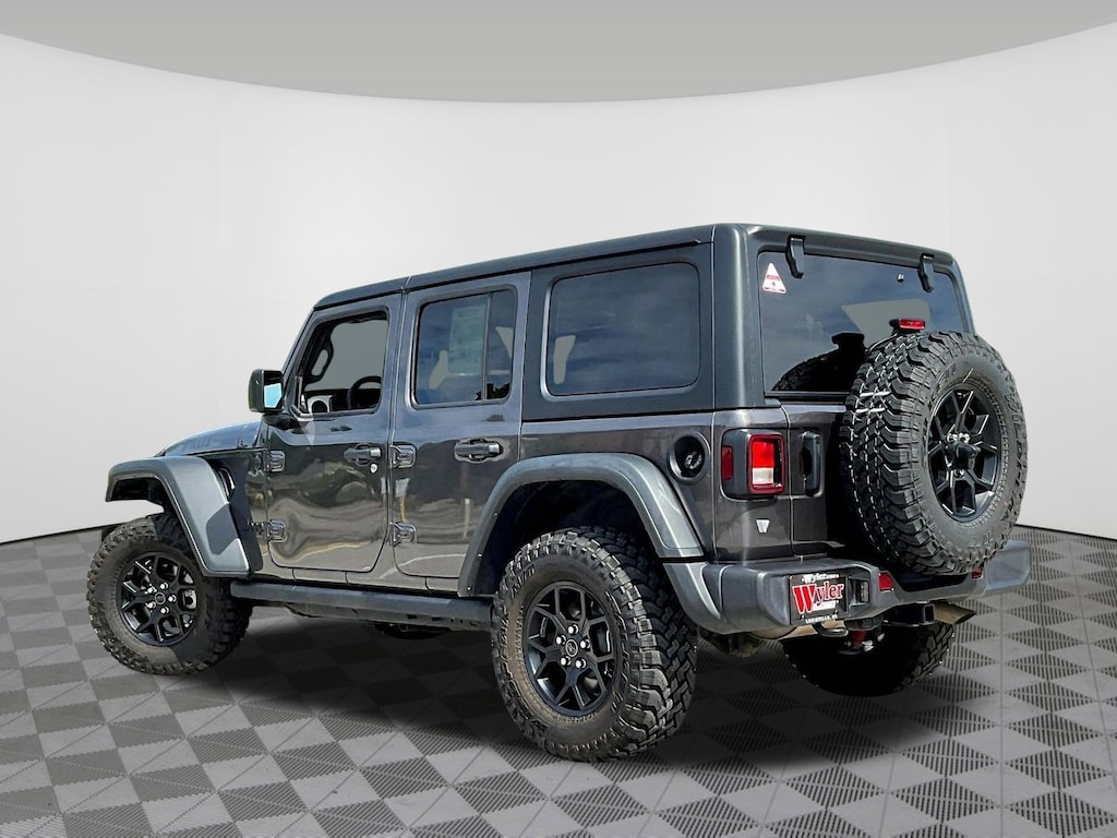 Used 2025 Jeep Wrangler Willys 4 Door 4x4 SUV