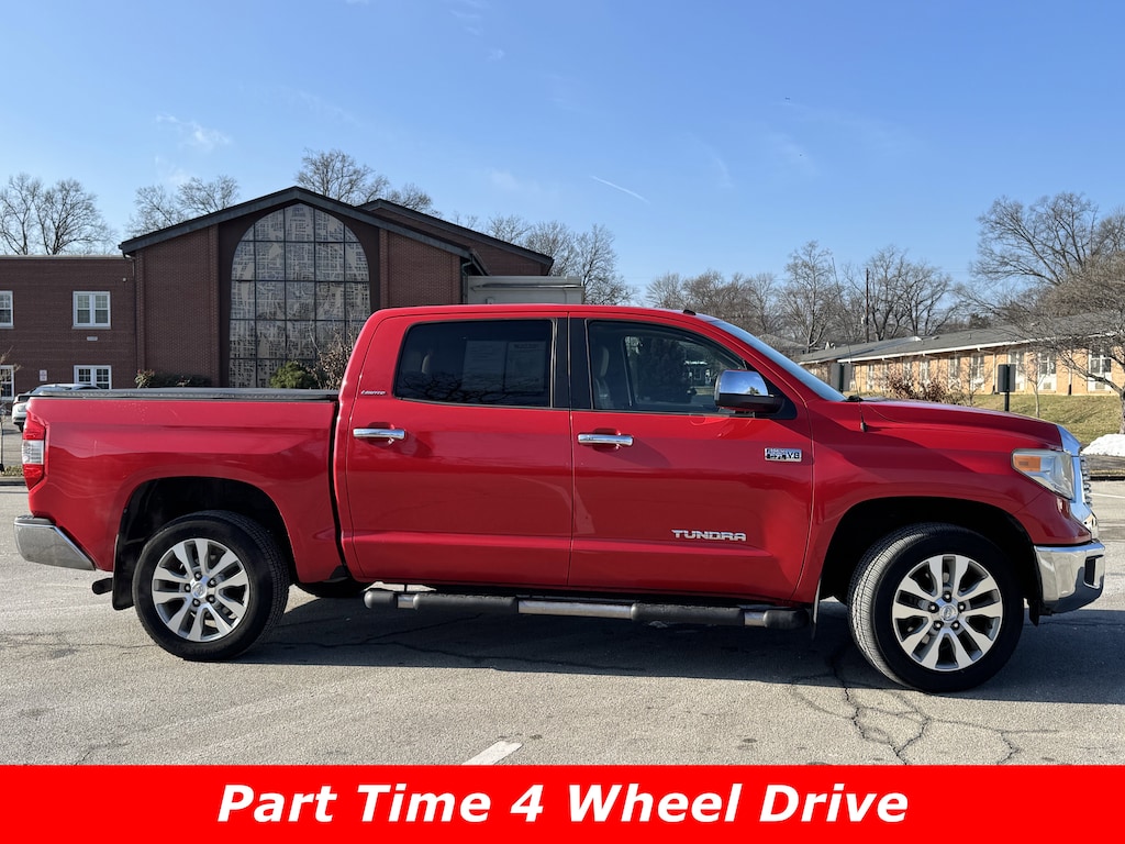 Used 2014 Toyota Tundra 4WD Truck CrewMax 5.7L FFV V8 6-Spd AT LTD Truck Crew Max
