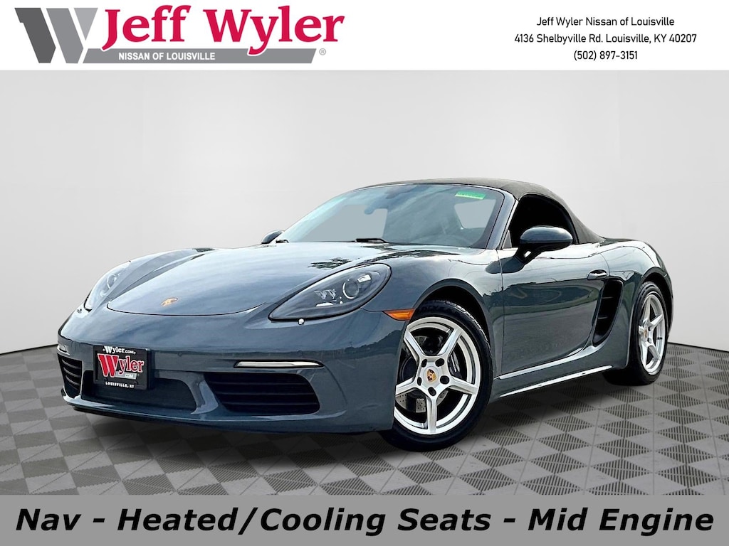 Used 2017 Porsche 718 Boxster Roadster Cabriolet