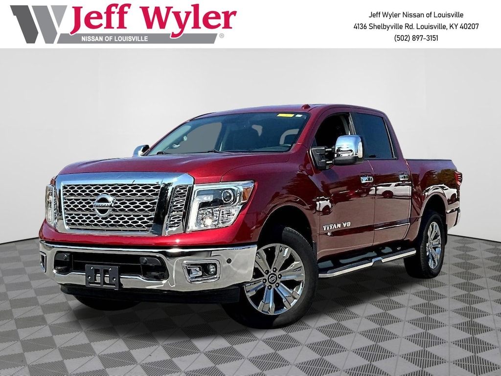 Used 2019 Nissan Titan 4x4 Crew Cab SL Truck Crew Cab
