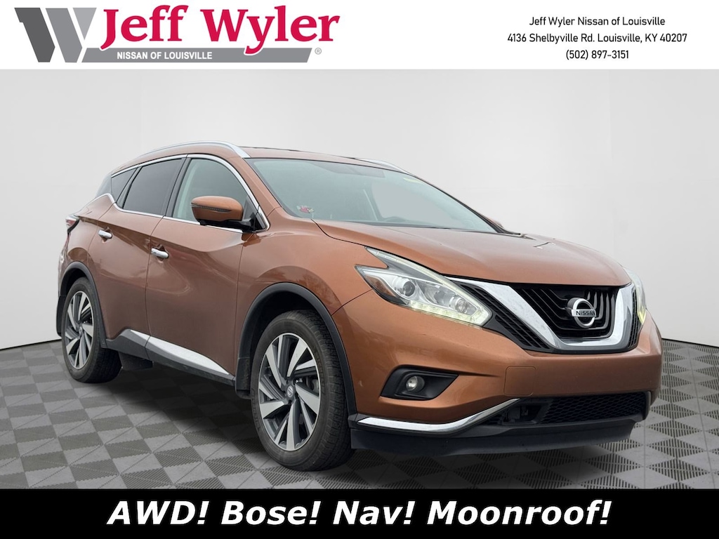 Used 2015 Nissan Murano AWD 4dr Platinum SUV