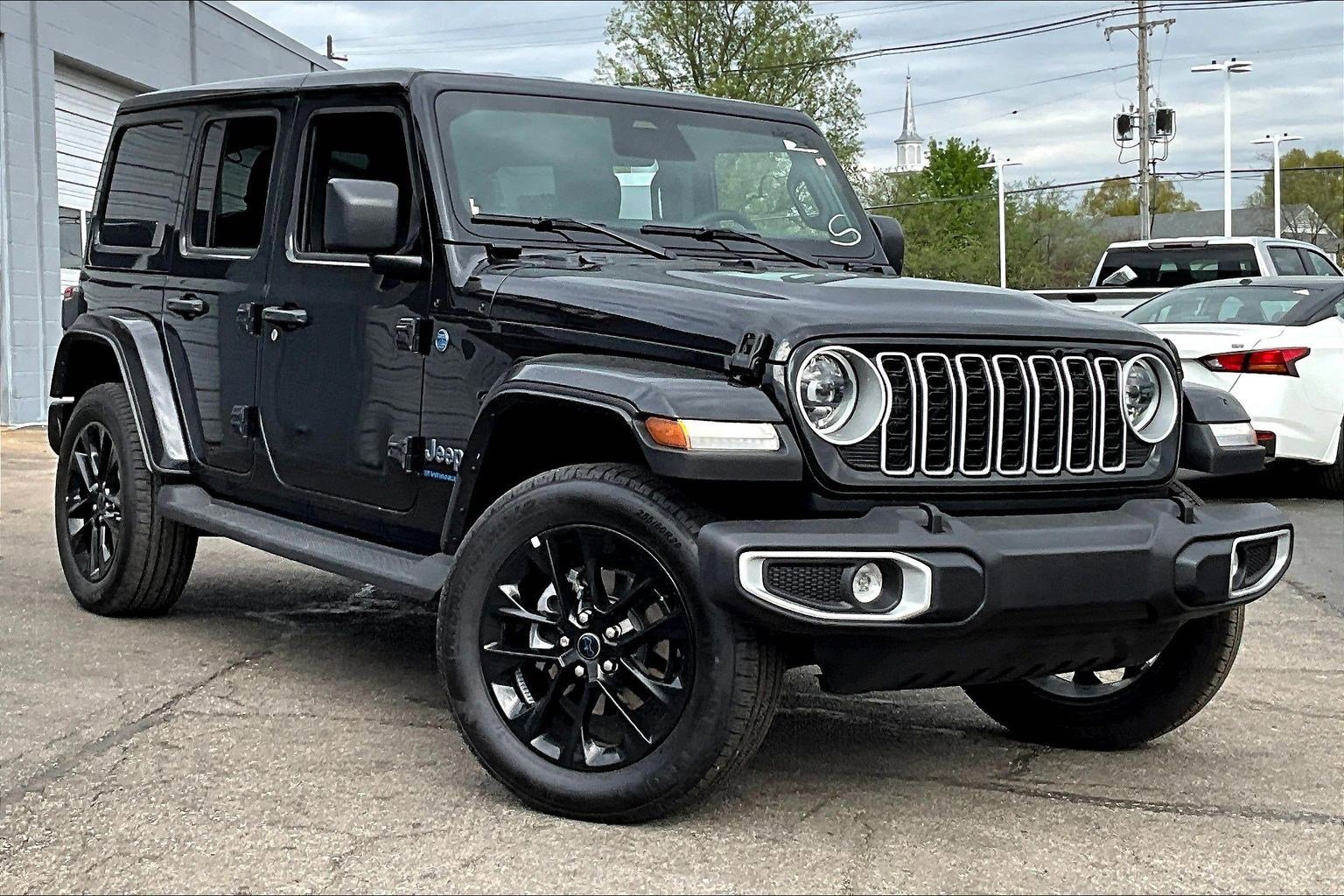 Used 2025 Jeep Wrangler 4xe Sahara 4XE with VIN 1C4RJXP61SW600923 for sale in Saint Matthews, KY